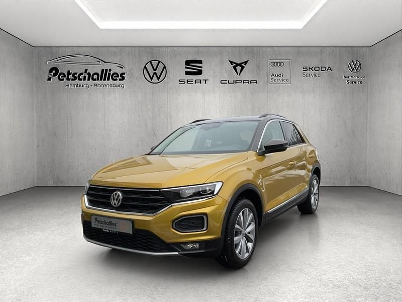 Gebraucht VW T-Roc Style 150 PS (110 kW) 2019 Gelb SUV