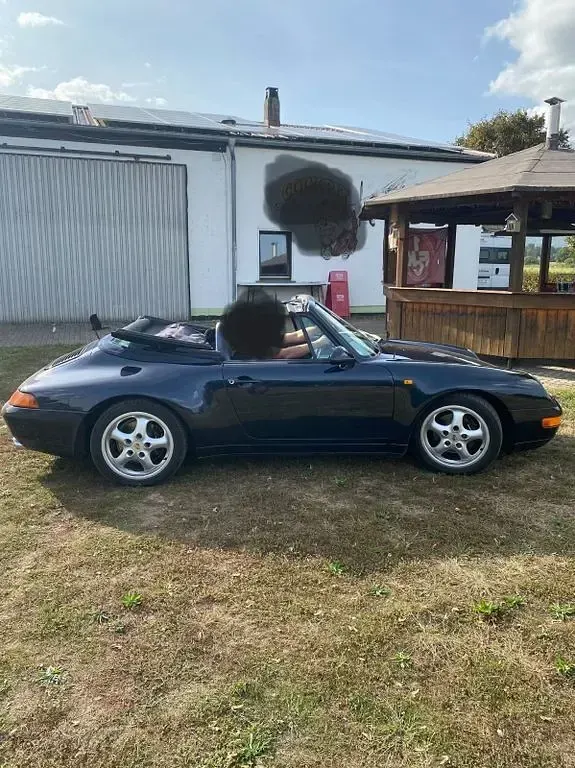 Gebraucht Porsche 993 286 PS (210 kW) 1994 Blau Cabrio