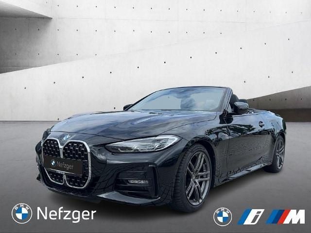 Black sapphire metallic Gebraucht 2022 BMW 420 M Sport Cabrio | 42.900 € (Fairer Preis) - Bild 1/4