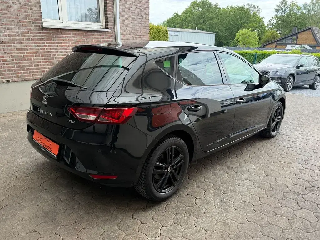 Gebraucht Seat Leon Style 150 PS (110 kW) 2014 Schwarz Limousine
