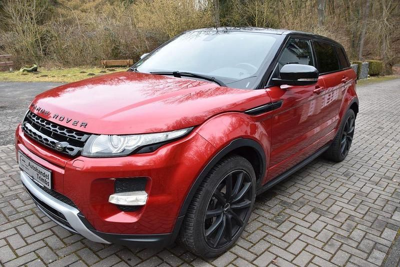 Gebraucht Land Rover Range Rover evoque Dynamic 190 PS (139 kW) 2013 Rot SUV