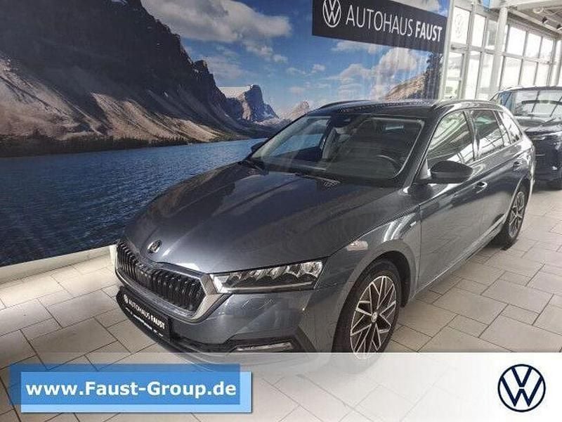 Silber Gebraucht 2021 Skoda Octavia Clever Kombi | 17.750 € (Superpreis) - Bild 1/4