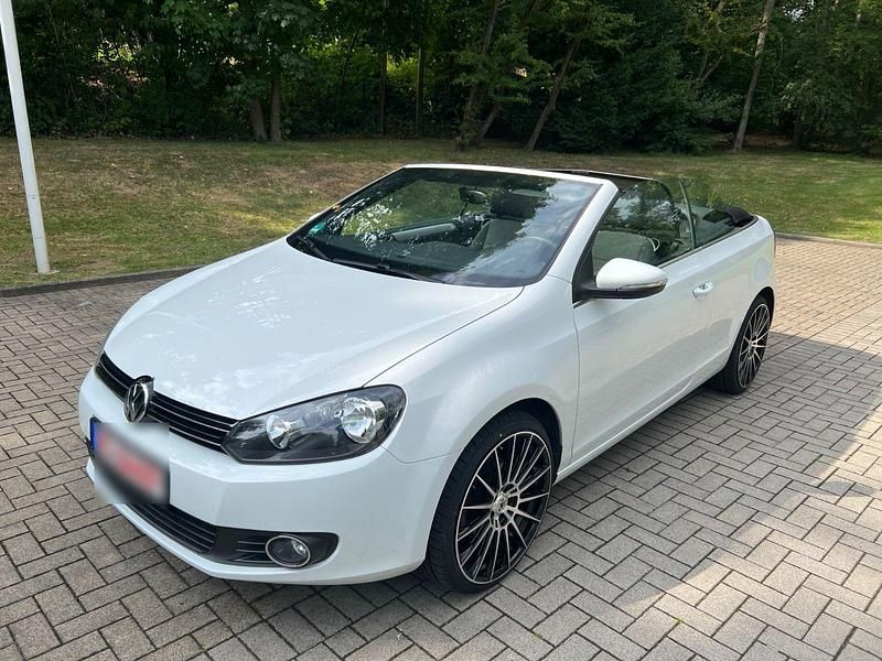 Gebraucht VW Golf Cabriolet 105 PS (77 kW) 2014 Weiß Cabrio