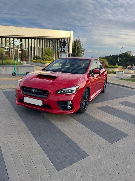 Rot Gebraucht 2017 Subaru WRX STI Sport Limousine | 32.000 € - Bild 1/4