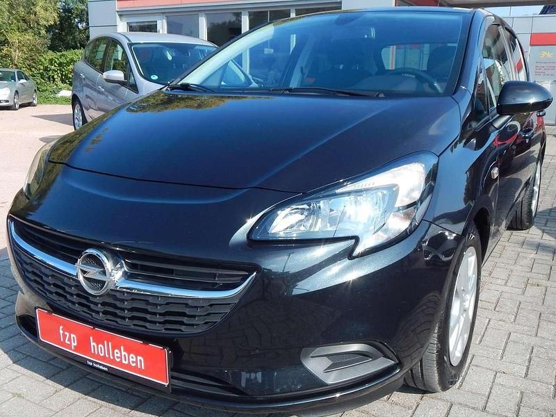 Karbonschw graphitschw midnigh Gebraucht 2015 Opel Corsa Edition Kleinwagen | 7.980 € - Bild 1/4