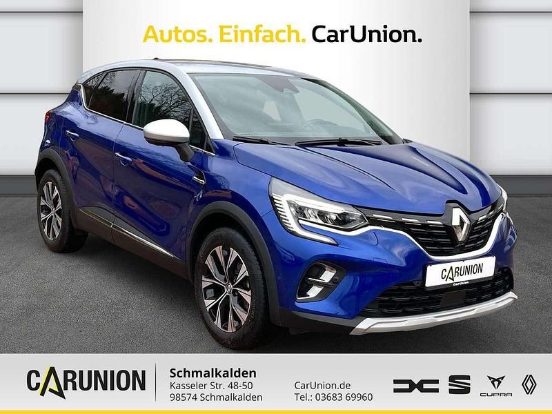Gebraucht Renault Captur Techno 91 PS (66 kW) 2024 Zweifarbig: ironblau/ dach silber SUV