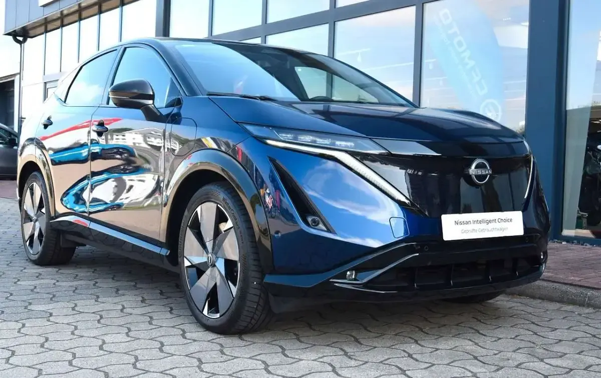 Gebraucht Nissan Ariya Evolve 225 kW (306 PS) 2023 Blau SUV