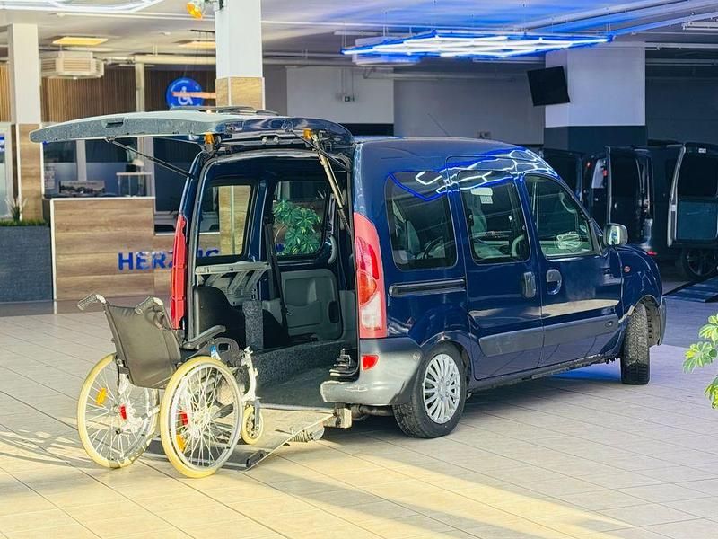 Gebraucht Renault Kangoo 75 PS (55 kW) 2002 Blau Van / Kleinbus