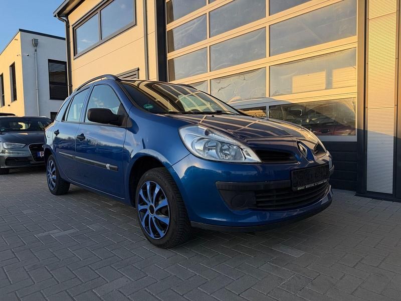 Gebraucht Renault Clio GrandTour Authentique 75 PS (55 kW) 2008 Blau Kombi