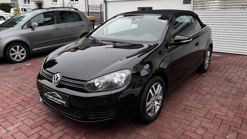 Gebraucht VW Golf Cabriolet 105 PS (77 kW) 2012 Schwarz Cabrio