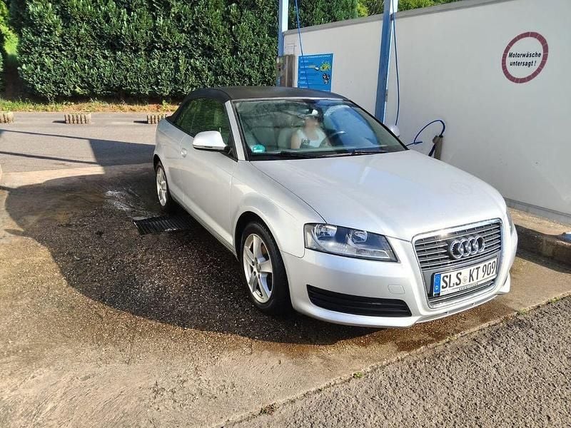 Grau Gebraucht 2009 Audi A3 Cabriolet S-Line Cabrio | 6.000 € (Guter Preis) - Bild 1/4