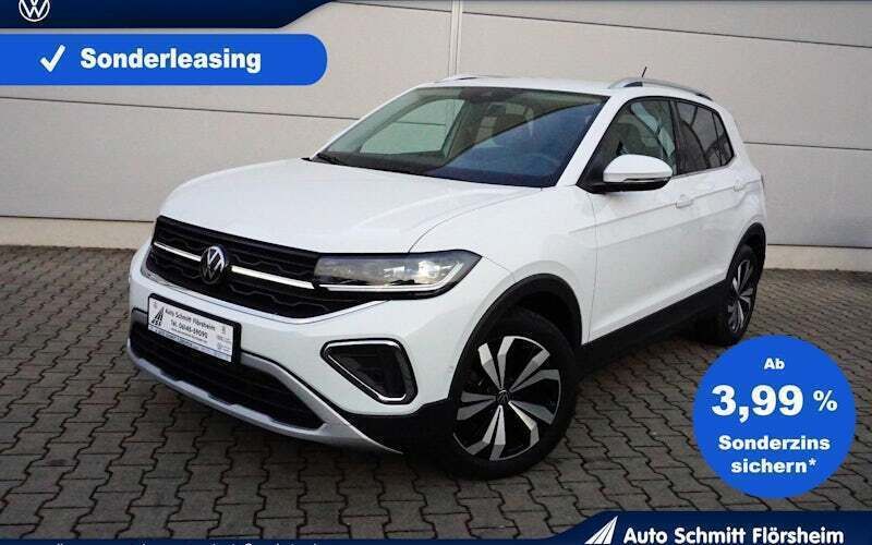 Weiß Gebraucht 2024 VW T-Cross Style SUV | 25.990 € (Etwas zu teuer) - Bild 1/4