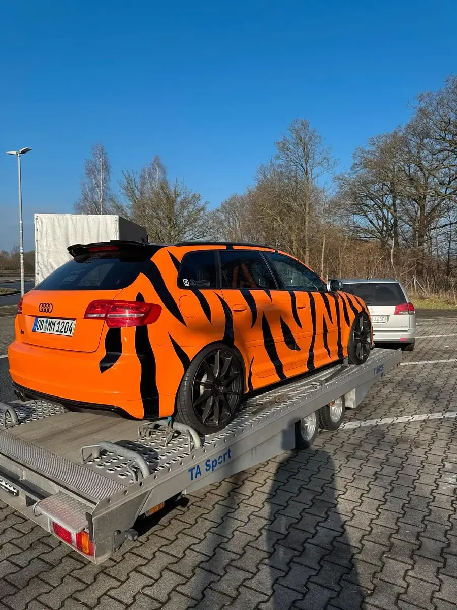 Gebraucht Audi S3 Sportback 341 PS (250 kW) 2011 Orange Kleinwagen