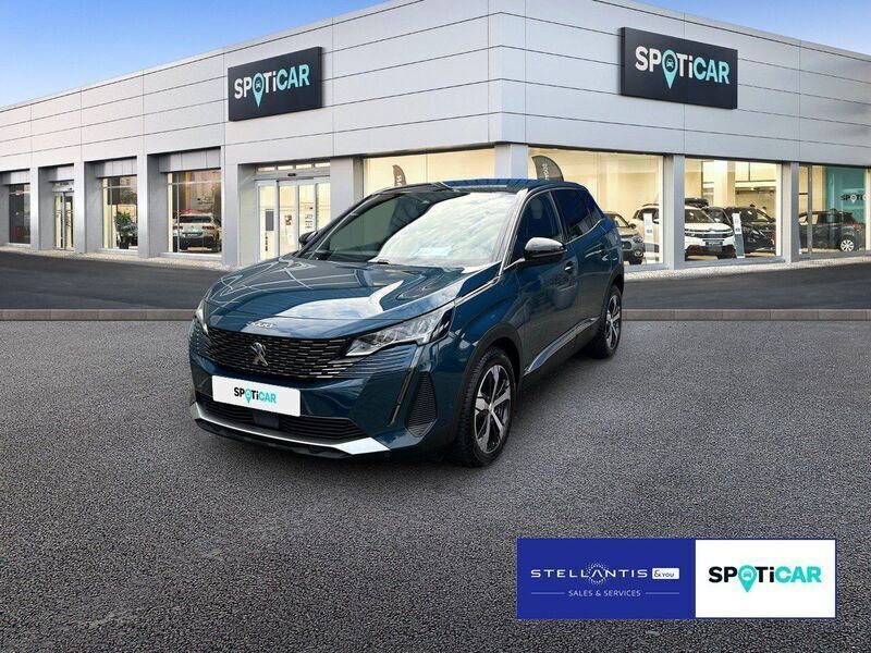 Blau Gebraucht 2023 Peugeot 3008 Allure SUV | 23.885 € (Superpreis) - Bild 1/4