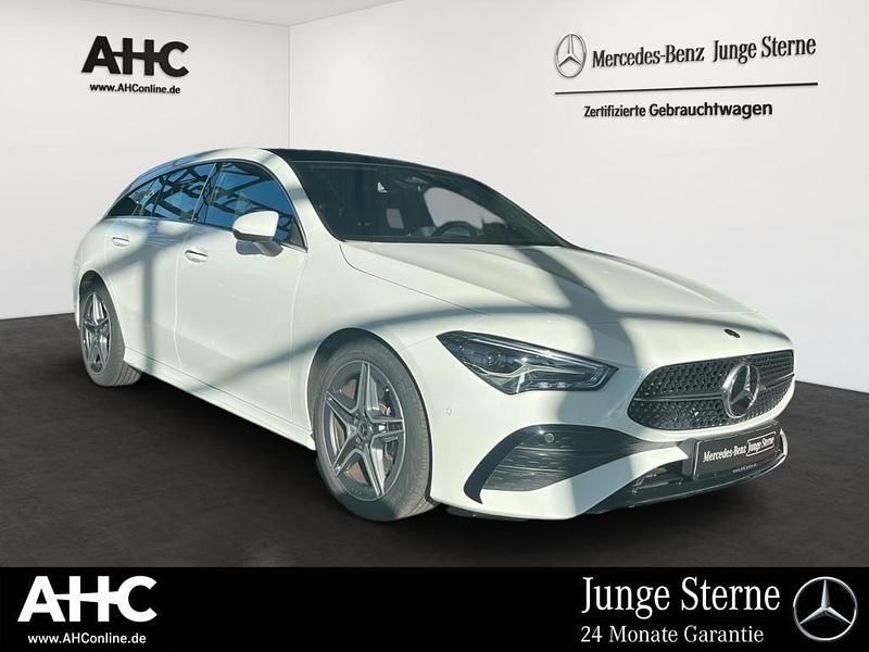 Gebraucht Mercedes CLA200 AMG 163 PS (119 kW) 2024 Unilack polarweiß Limousine