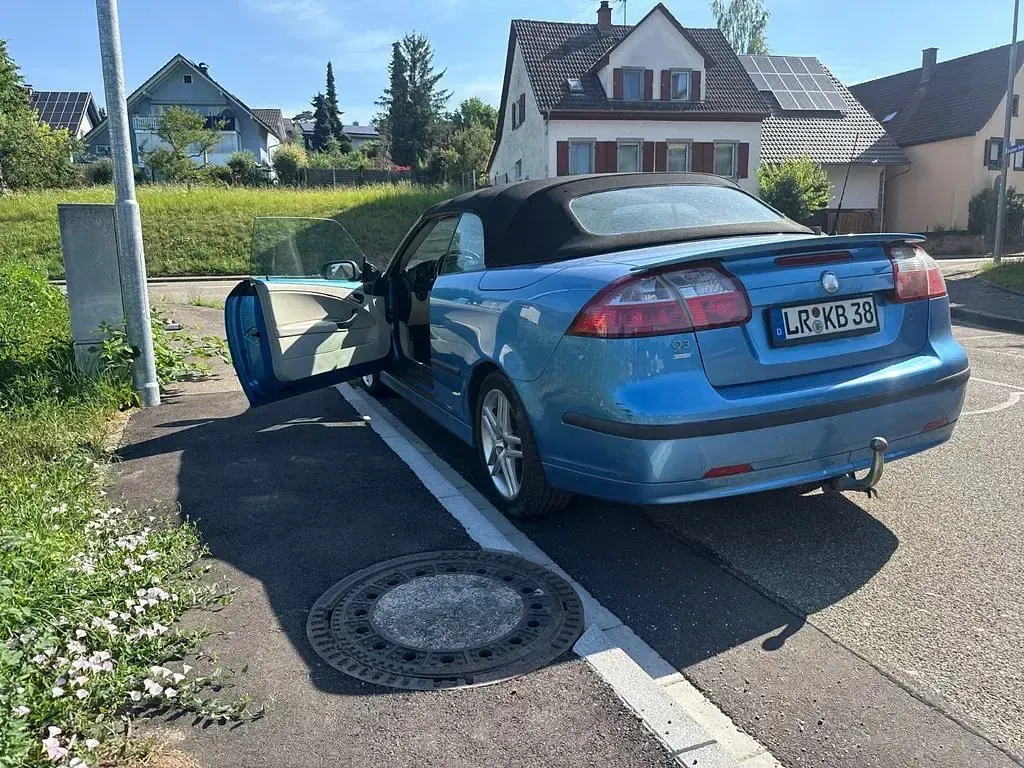 Gebraucht Saab 9-3 Cabriolet Linear 150 PS (110 kW) 2007 Blau Cabrio