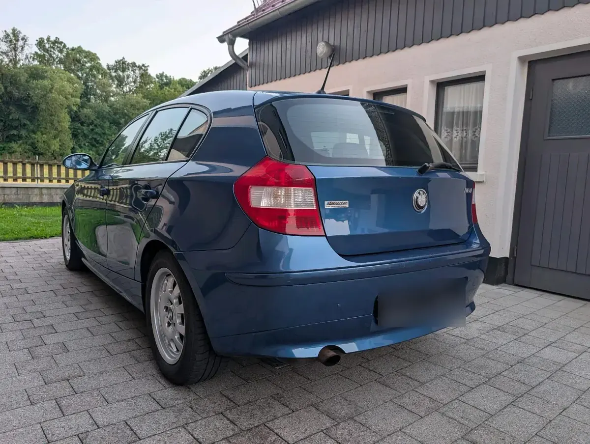 Gebraucht BMW 116 116 PS (85 kW) 2004 Blau Kleinwagen