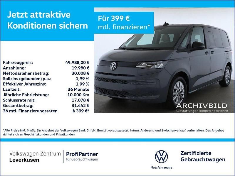 Pure grey Gebraucht 2024 VW T7 Van | 49.988 € (Superpreis) - Bild 1/4