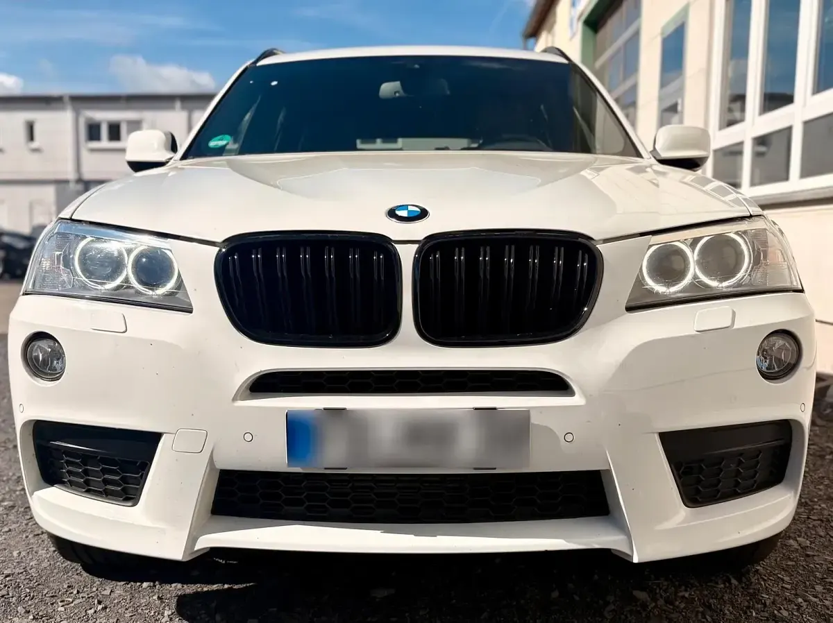 Gebraucht BMW X3 M Sport 258 PS (189 kW) 2012 Weiß SUV