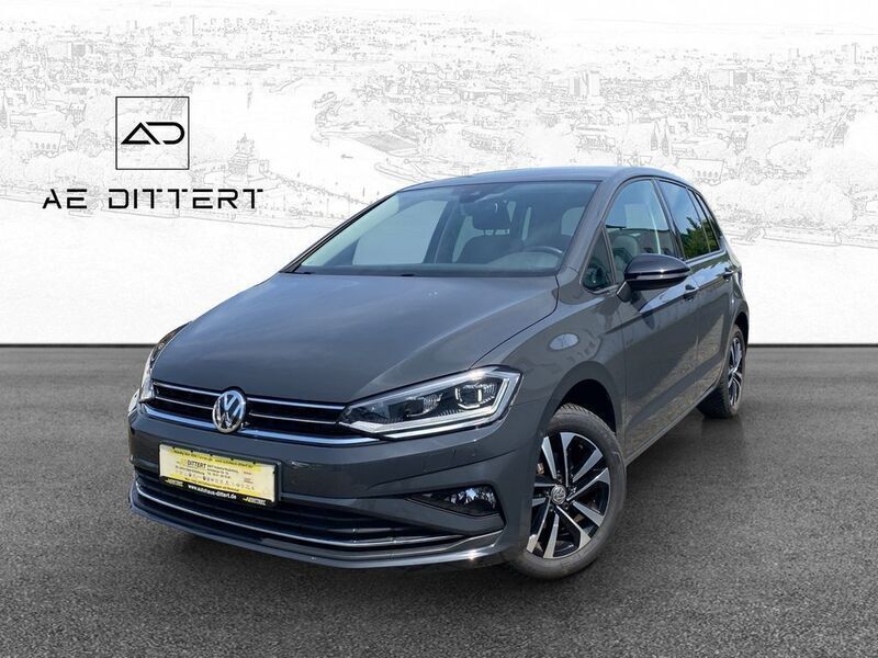 Grau Gebraucht 2019 VW Golf Sportsvan IQ Drive Van / Kleinbus | 17.490 € (Fairer Preis) - Bild 1/4