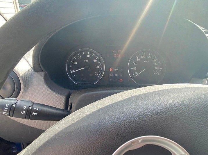 Blau Gebraucht 2009 Dacia Sandero Kleinwagen | 900 € (Superpreis) - Bild 1/4