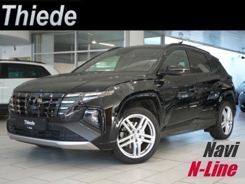 Phantom black metallic Gebraucht 2021 Hyundai Tucson N Line SUV | 22.900 € (Guter Preis) - Bild 1/3