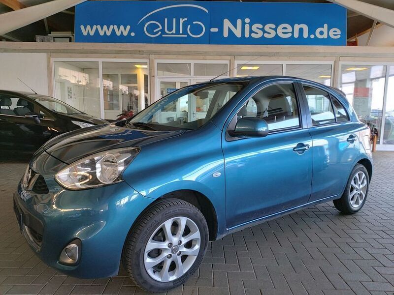Pacificblau Gebraucht 2017 Nissan Micra Acenta Kleinwagen | 7.750 € (Etwas zu teuer) - Bild 1/4