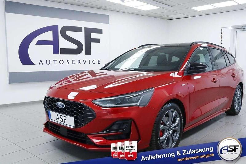 Fantastic rot Gebraucht 2024 Ford Focus ST-Line X Kombi | 26.470 € (Fairer Preis) - Bild 1/3