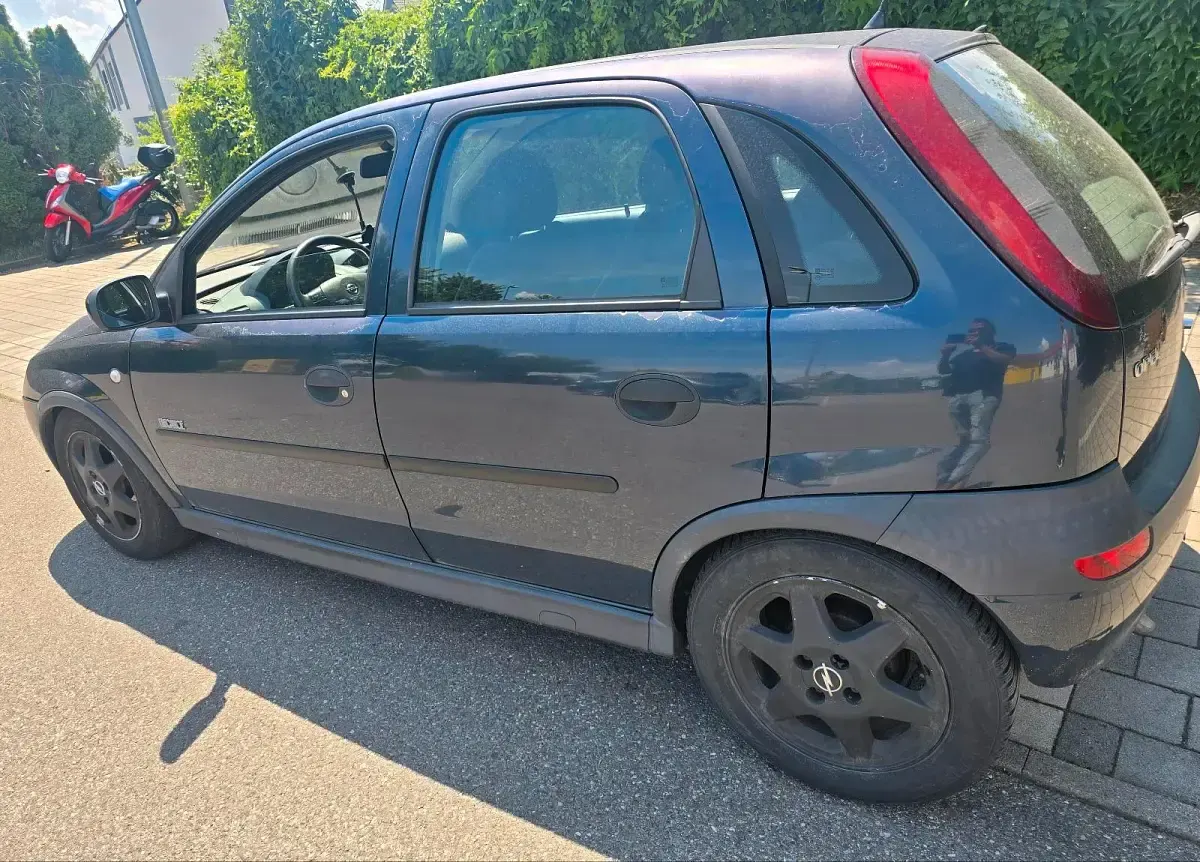 Gebraucht Opel Corsa 75 PS (55 kW) 2002 Blau Kleinwagen