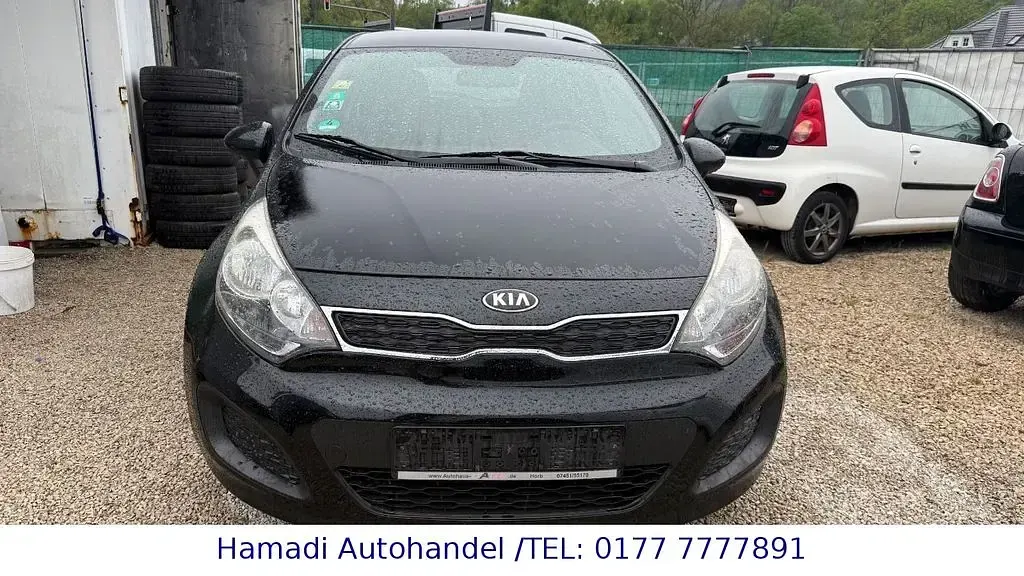 Gebraucht Kia Rio Edition 7 75 PS (55 kW) 2012 Schwarz
