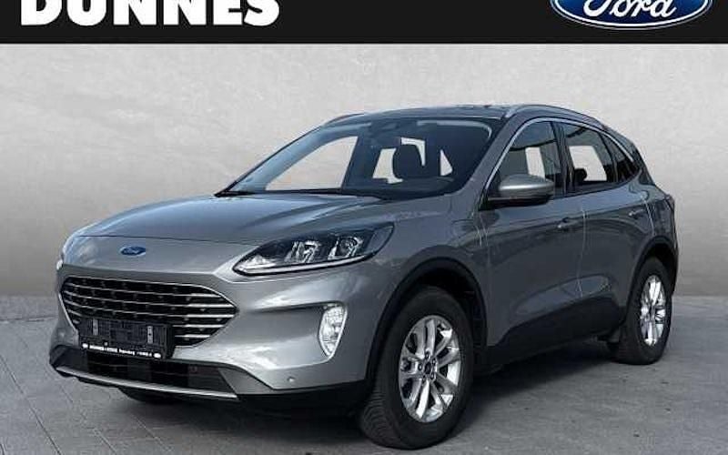 Solarsilber metallic Gebraucht 2022 Ford Kuga Titanium SUV | 22.894 € (Superpreis) - Bild 1/4