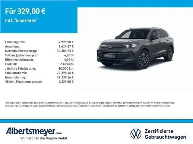 Grau Gebraucht 2025 VW Tiguan Goal SUV | 37.998 € (Fairer Preis) - Bild 1/4
