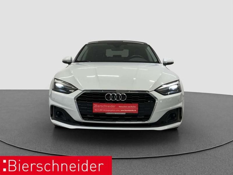 Gebraucht Audi A5 163 PS (119 kW) 2023 Gletscherweiß Coupé