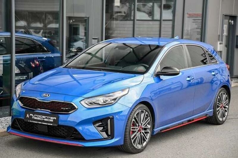 Blau Gebraucht 2021 Kia Ceed GT Limousine | 27.349 € (Fairer Preis) - Bild 1/4