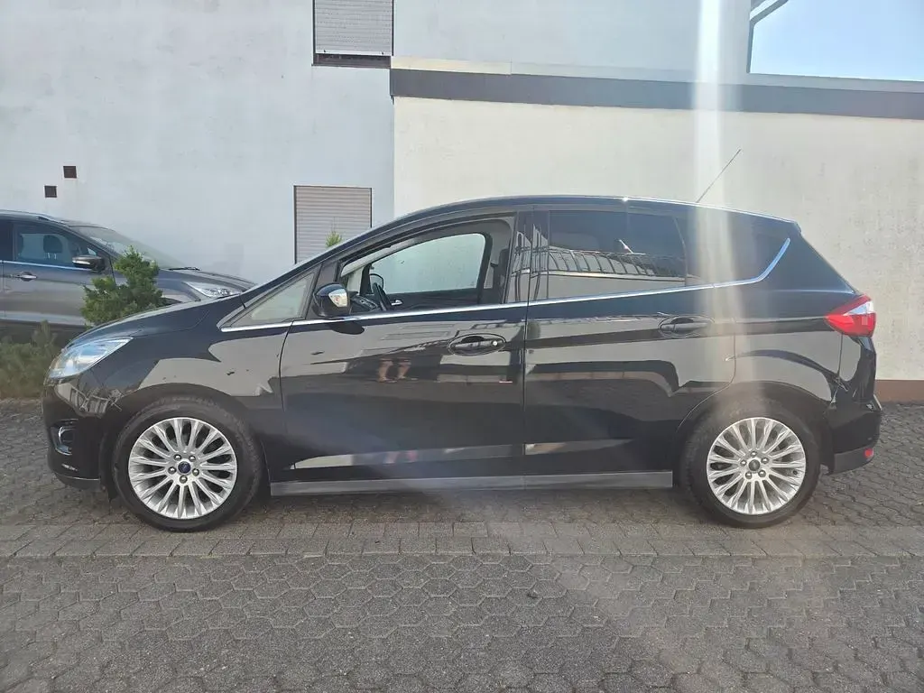 Gebraucht Ford C-MAX Titanium 125 PS (91 kW) 2014 Schwarz Van / Kleinbus