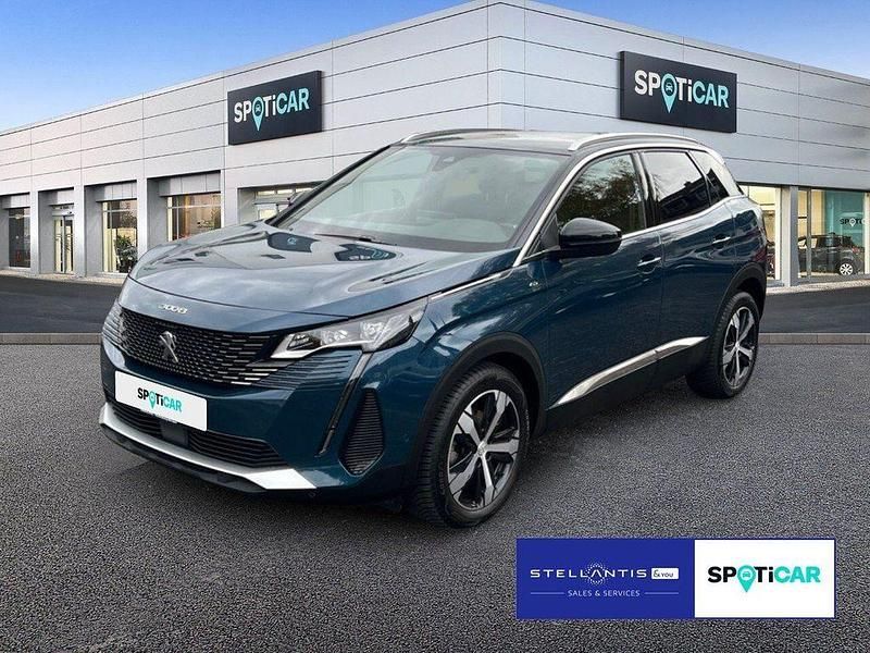 Blau Gebraucht 2023 Peugeot 3008 GT SUV | 25.490 € (Guter Preis) - Bild 1/4