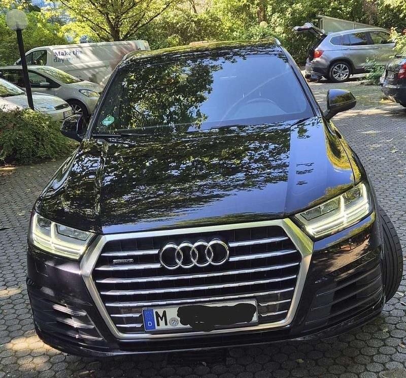 Schwarz Gebraucht 2015 Audi Q7 S-Line SUV | 26.500 € (Fairer Preis) - Bild 1/4