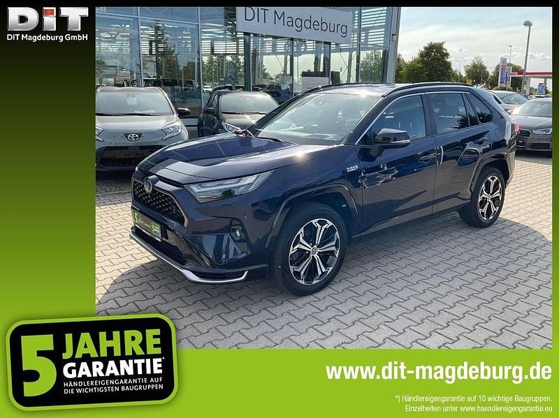 Blau Gebraucht 2022 Toyota RAV4 Hybrid Style SUV | 32.990 € (Fairer Preis) - Bild 1/4