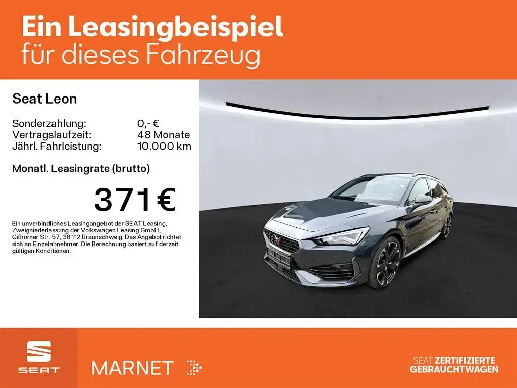 Gebraucht Seat Leon 245 PS (180 kW) 2022 Grau Limousine