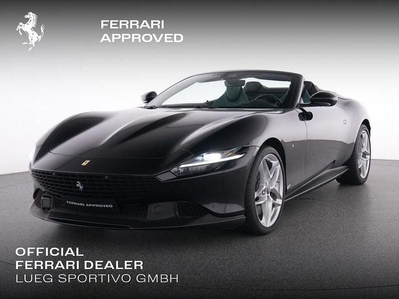 Neu Ferrari Roma 620 PS (456 kW) 2025 Schwarz Cabrio