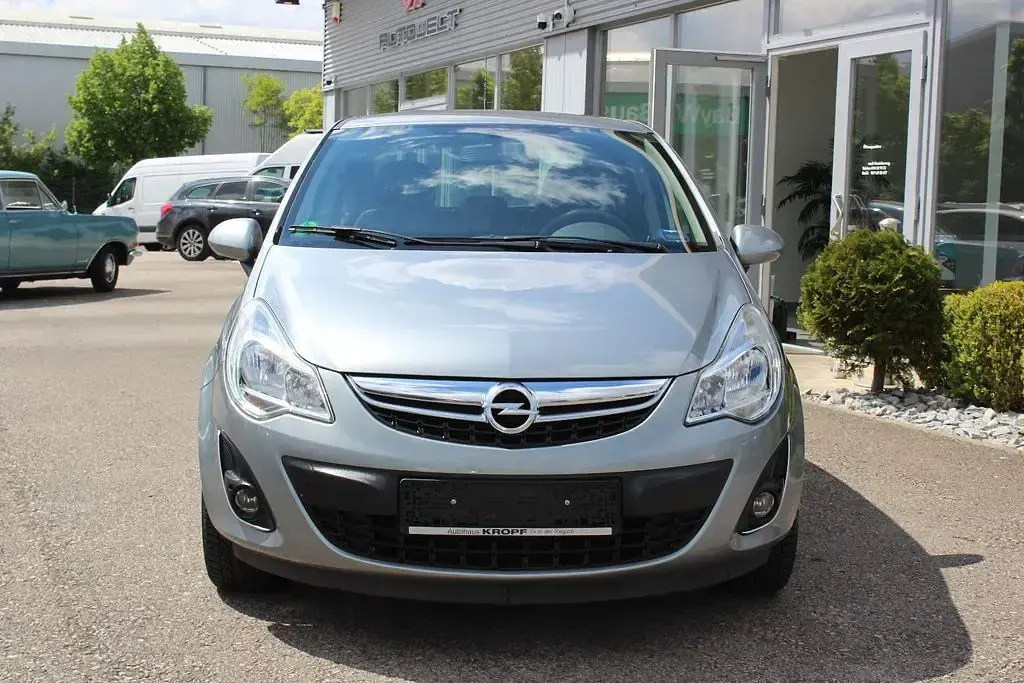 Gebraucht Opel Corsa 87 PS (63 kW) 2012 Grau Kleinwagen