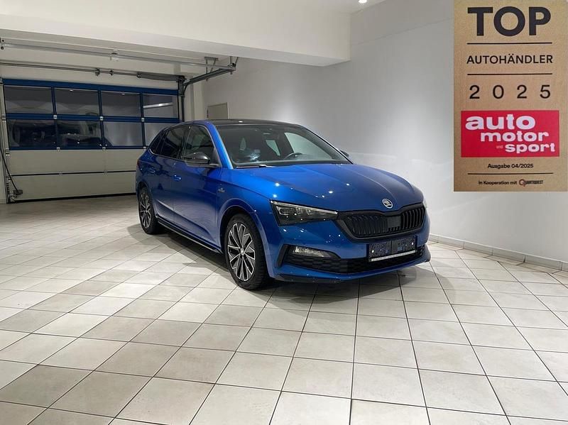 Blau Gebraucht 2024 Skoda Scala Monte Carlo Kleinwagen | 23.460 € (Fairer Preis) - Bild 1/4