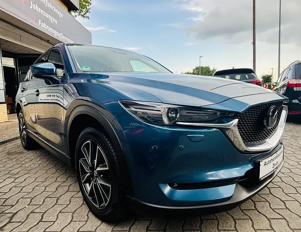 Gebraucht Mazda CX-5 Sports-Line 175 PS (128 kW) 2018 Blau SUV