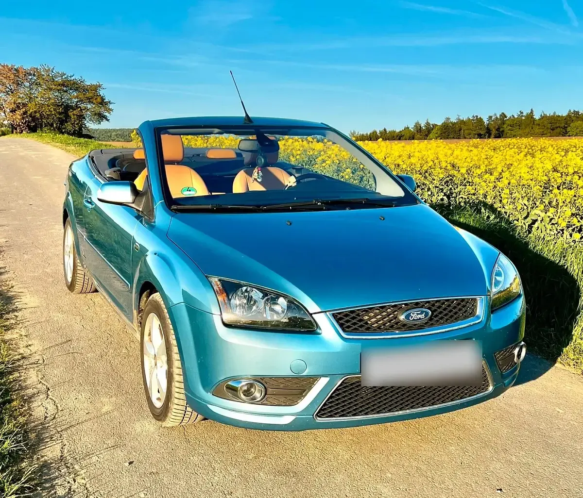 Gebraucht Ford Focus Cabriolet 145 PS (106 kW) 2007 Blau Cabrio