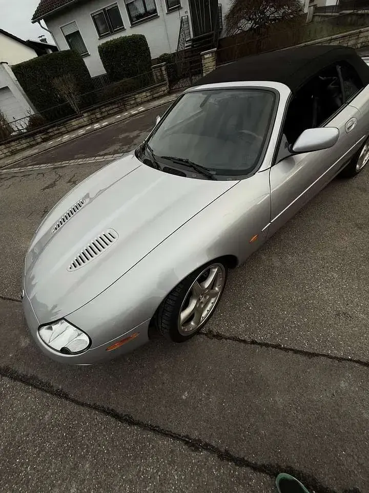 Gebraucht Jaguar XKR 363 PS (266 kW) 2000 Silber Cabrio