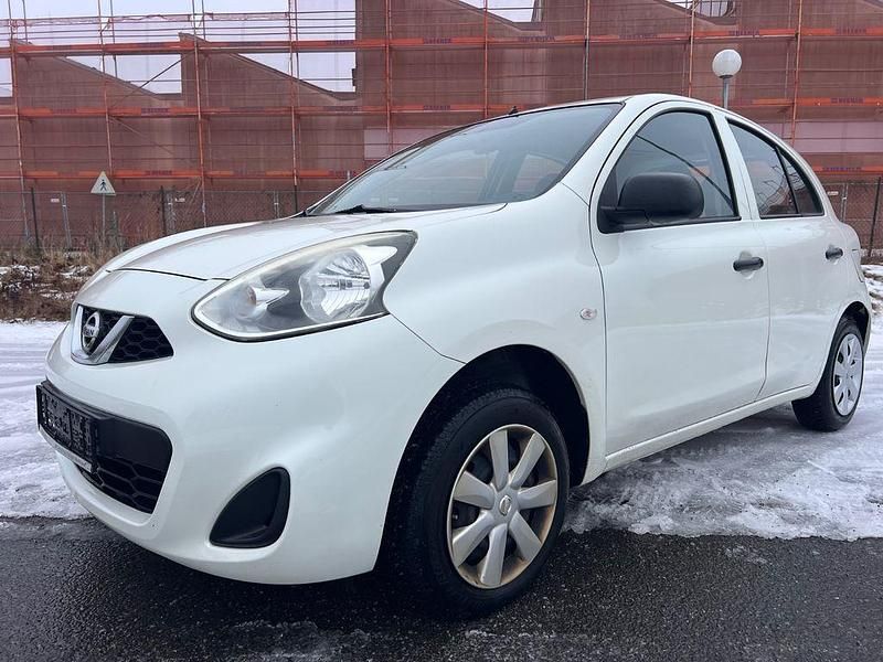 Gebraucht Nissan Micra Acenta 80 PS (58 kW) 2014 Weiß Kleinwagen