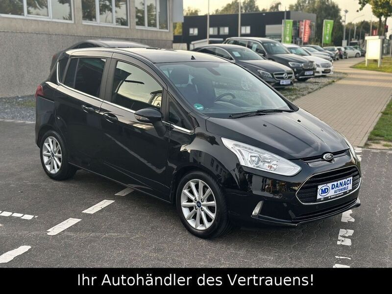 Schwarz Gebraucht 2015 Ford B-MAX Titanium Van / Kleinbus | 5.599 € (Fairer Preis) - Bild 1/4