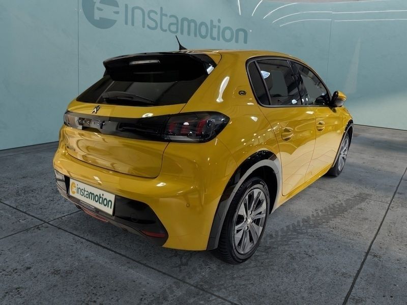 Gebraucht Peugeot e-208 Allure 100 kW (136 PS) 2020 Gelb Kleinwagen
