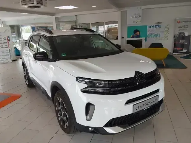 Gebraucht Citroën C5 Aircross Shine 131 PS (96 kW) 2023 Weiß SUV