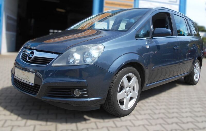 Blau Gebraucht 2006 Opel Zafira Edition Van / Kleinbus | 4.499 € (Fairer Preis) - Bild 1/4